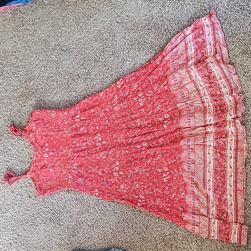 Paisley-print Dress, Size M, Knox Rose